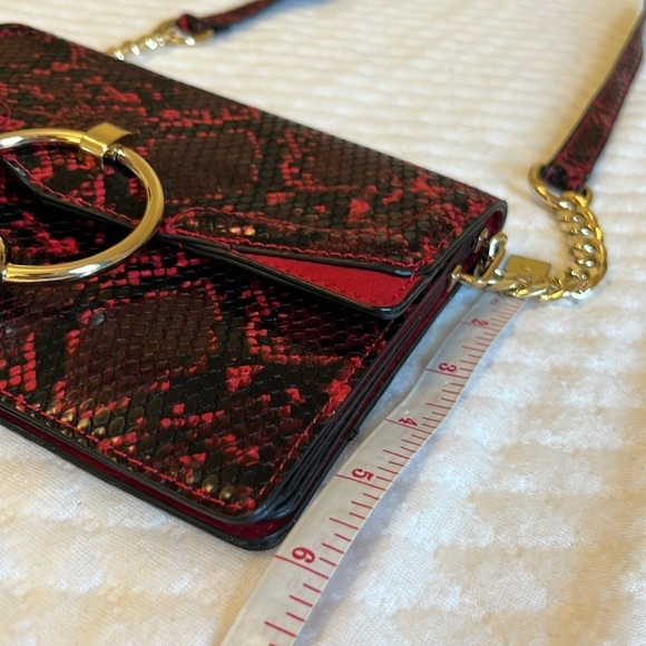 Topshop Selina Snake Print Crossbody Bag - Picture 12 of 13